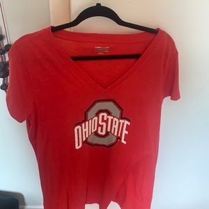 Ohio State Red Vneck